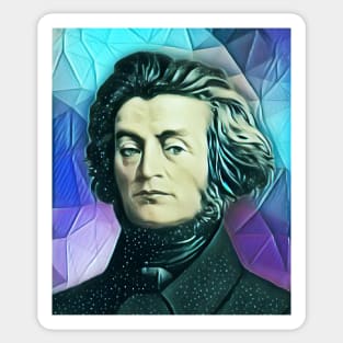 Adam Mickiewicz Portrait | Adam Mickiewicz Artwork 6 Sticker